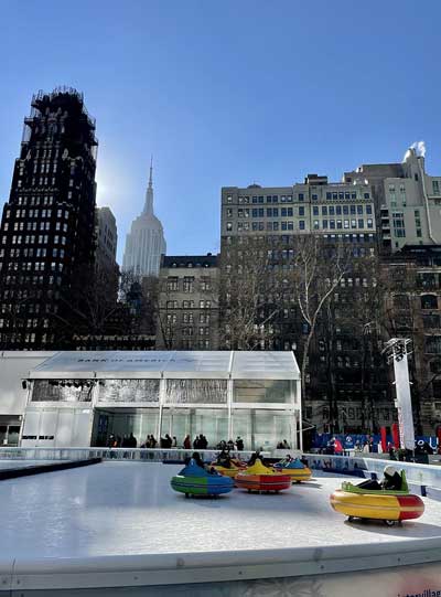 bryant park patinoire new york