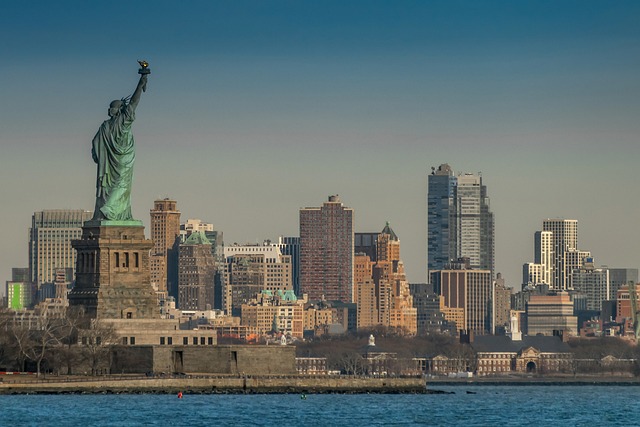 statue de la liberté vue manhattan