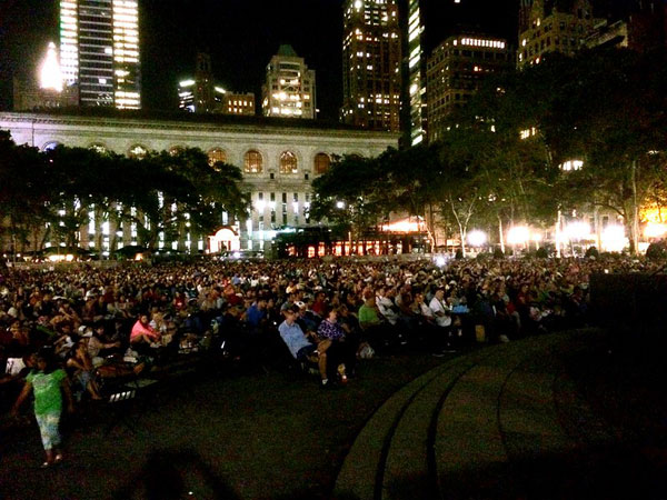 bryant park film new york