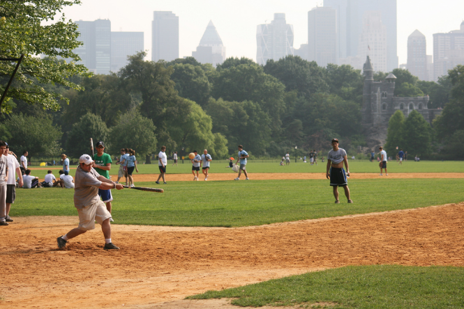 central park baseball